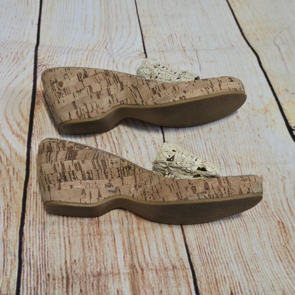 Y2K Mudd Cork Wedge Sandals - Picture 6 of 8